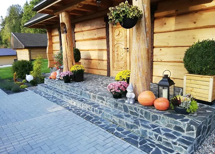 Agrodomki Z Bali 木屋 Konradow (Lower Silesia)